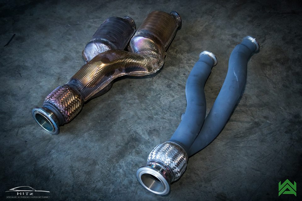 ARMYTRIX Ceramic Coated High-Flow Performance Race Pipe For Lamborghini Aventador 2012-2016