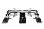 ARMYTRIX Titanium Valvetronic Exhaust System Matte Black Tips For Lamborghini Gallardo 2008-2013