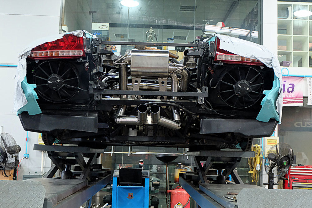 ARMYTRIX Ceramic Coated High-Flow Performance Race Downpipe | Lamborghini Murcielago LP640 2006-2010