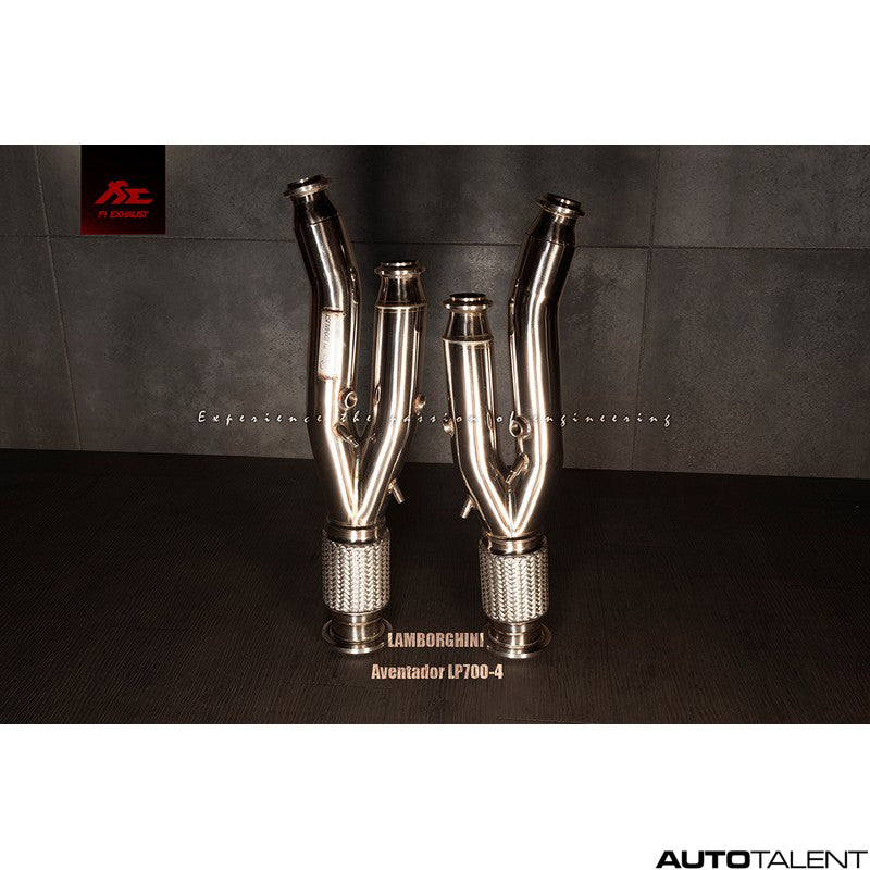 FI Exhaust Valvetronic Cat-Back System - Lamborghini Aventador LP700-4 F1 High Pitch 2011-2015 - autotalent
