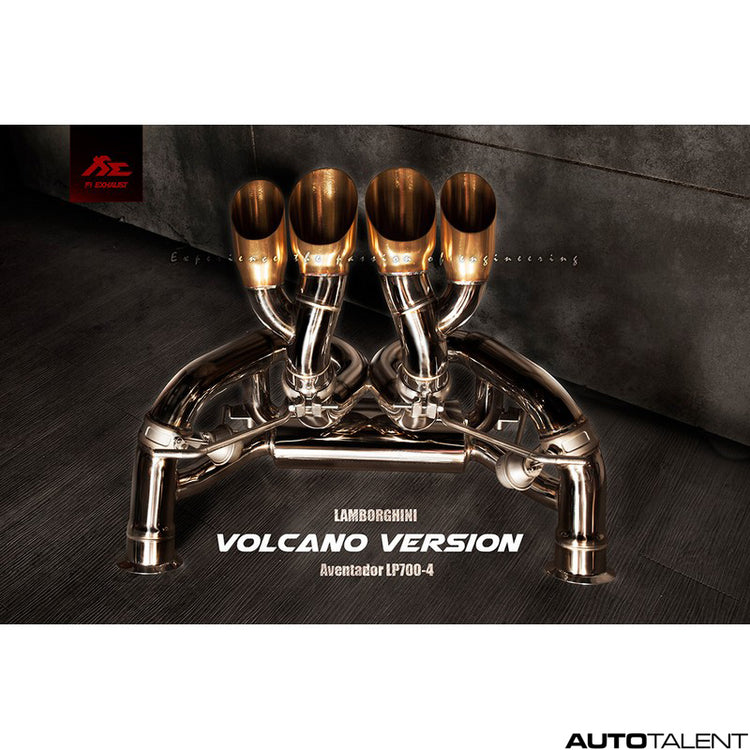 FI Exhaust Valvetronic Cat-Back System - Lamborghini Aventador LP700-4 Volcano 2011-2015 - autotalent