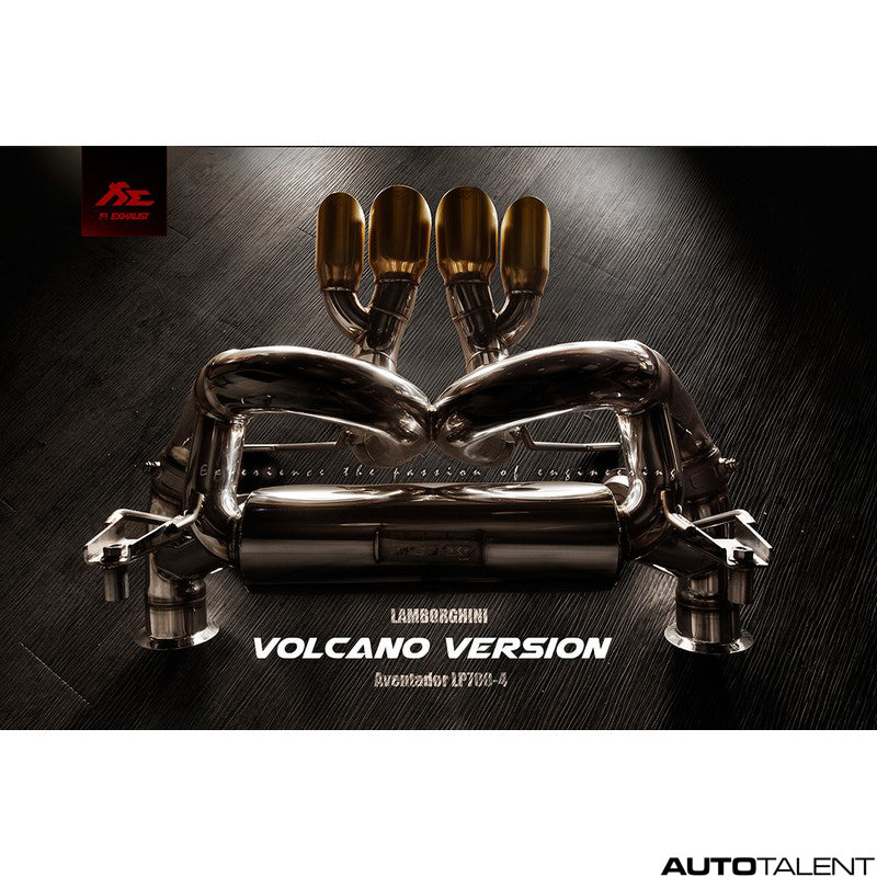 FI Exhaust Valvetronic Cat-Back System - Lamborghini Aventador LP700-4 Volcano 2011-2015 - autotalent
