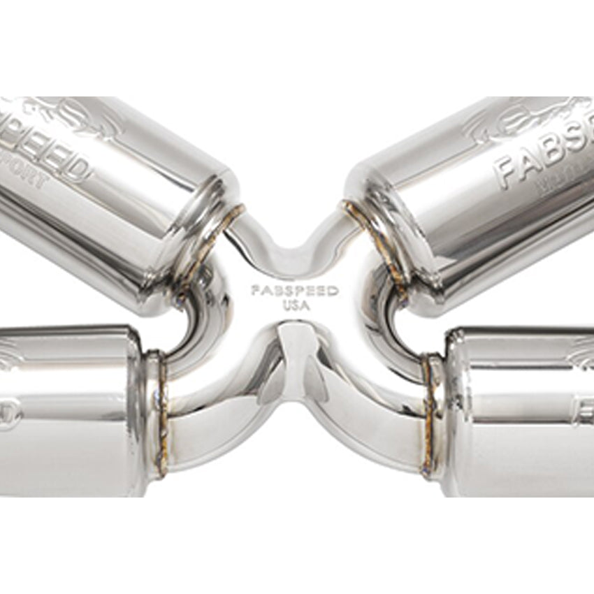 Fabspeed Valvetronic Supersport X-Pipe Exhaust System for Lamborghini Gallardo LP550-2/ LP560 /LP570 2009-2013