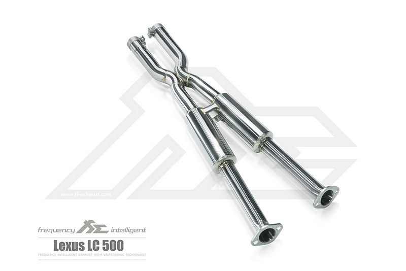 FI Exhaust Valvetronic Cat-Back Exhaust System For Lexus LC500 - AutoTalent