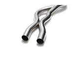 ARMYTRIX Stainless Steel Valvetronic Exhaust System Quad Chrome Silver Tips For Lexus IS200T | IS300 2.0T I4 2015+
