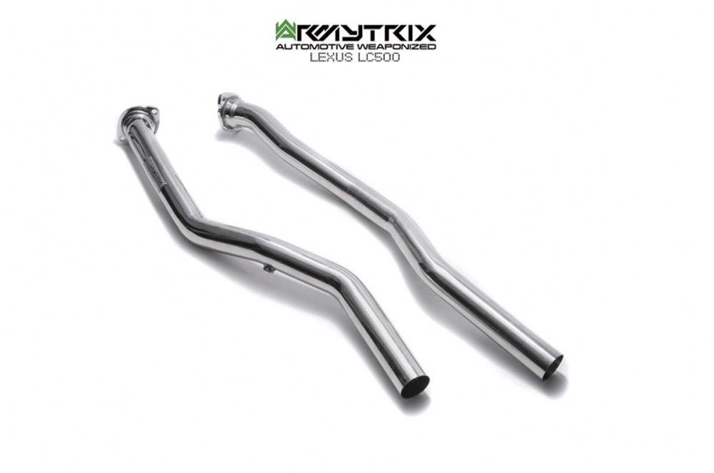 ARMYTRIX Stainless Steel Valvetronic Catback Exhaust System For Lexus LC500 5.0L V8 2017-2021