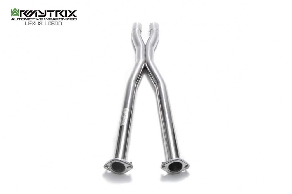 ARMYTRIX Stainless Steel Valvetronic Catback Exhaust System For Lexus LC500 5.0L V8 2017-2021