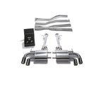 ARMYTRIX Stainless Steel Valvetronic Exhaust System Quad Carbon Tips For Lexus LC500 5.0L V8 2017+