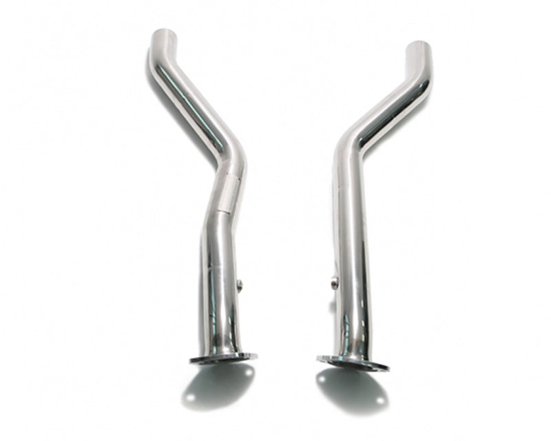 ARMYTRIX Stainless Steel Valvetronic Header Back Exhaust System Quad Matte Black Tips For Lexus RC-F 5.0L V8 2015-2021