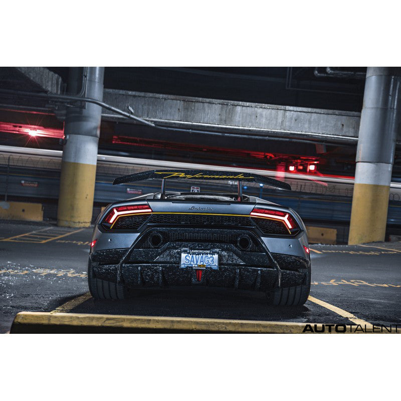 1016 Industries Forged Carbon Rear Diffuser For Lamborghini Huracan Pe –  AutoTalent