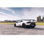 1016 Industries Carbon Rear Diffuser Caps For Lamborghini Huracan Performante - AutoTalent