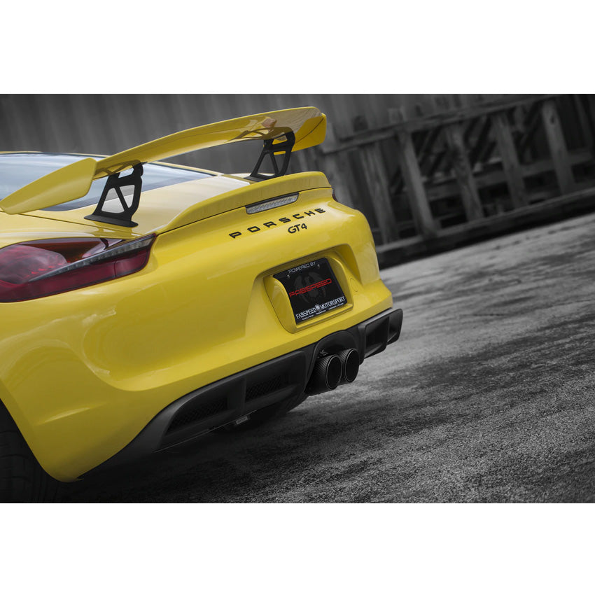 Fabspeed Lightweight Competition Exhaust System for Porsche 981 Cayman GT4 2015-2016