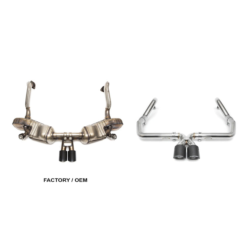 Fabspeed Lightweight Competition Exhaust System for Porsche 981 Cayman GT4 2015-2016