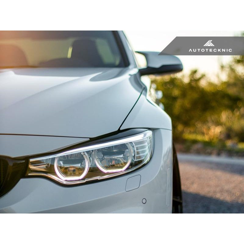 Autotecknic Aero Carbon Headlight Covers For Bmw 435i - AutoTalent