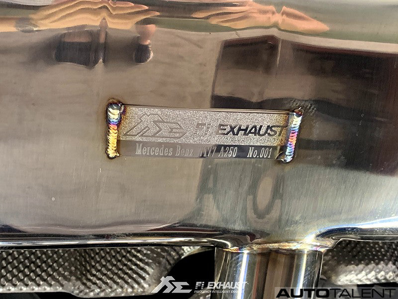 FI Exhaust Valvetronic Cat-Back System For Mercedes A250 - Autotalent