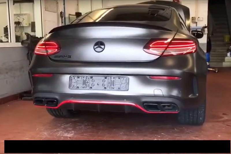 Fi Exhaust Cat Back Exhaust System For Mercedes Benz W205 Amg C63s 201 Autotalent 0924