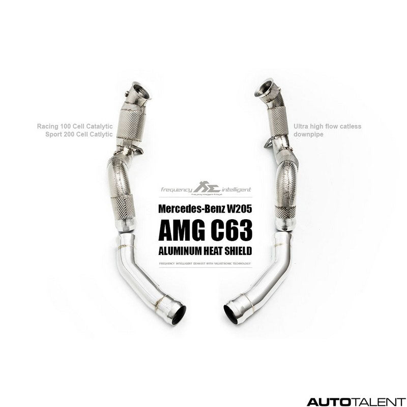 FI Exhaust Valvetronic Cat-Back System - Mercedes-Benz W205 AMG C63 2014-2018 - autotalent