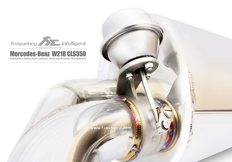 FI Exhaust Valvetronic Cat-Back System For Mercedes CLS 350 - AutoTalent