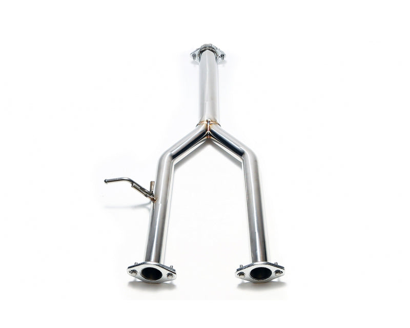 ARMYTRIX Stainless Steel Valvetronic Performance Catback Exhaust Quad Chrome Silver Tips For Mercedes-Benz C-Class W204 2012-2015