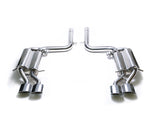 ARMYTRIX Stainless Steel Valvetronic Catback Exhaust System Quad Chrome Tips For Mercedes Benz C63 AMG W204 2008-2014