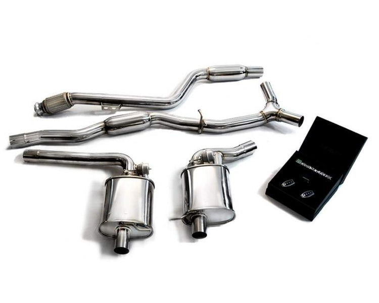 ARMYTRIX Stainless Steel Valvetronic Exhaust System For Mercedes Benz C300 W205 Left Hand Drive 2018-2021