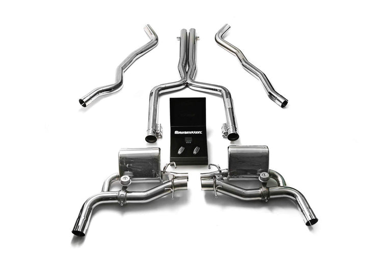 ARMYTRIX Stainless Steel Valvetronic Catback Exhaust System For Mercedes-Benz C63 AMG | AMG S W205 2015-2021