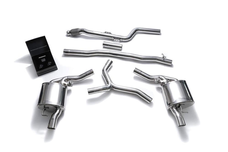 ARMYTRIX Stainless Steel Valvetronic Exhaust System For Mercedes-Benz E200 | E250 | E300 W213 Coupe RHD 2016-2021
