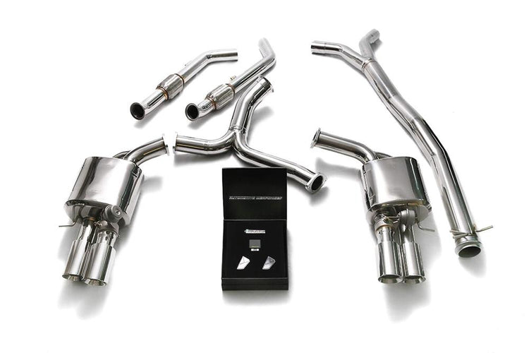 ARMYTRIX Stainless Steel Valvetronic Catback Exhaust System For Mercedes-Benz LHD E400/E43 W213 2016-2021