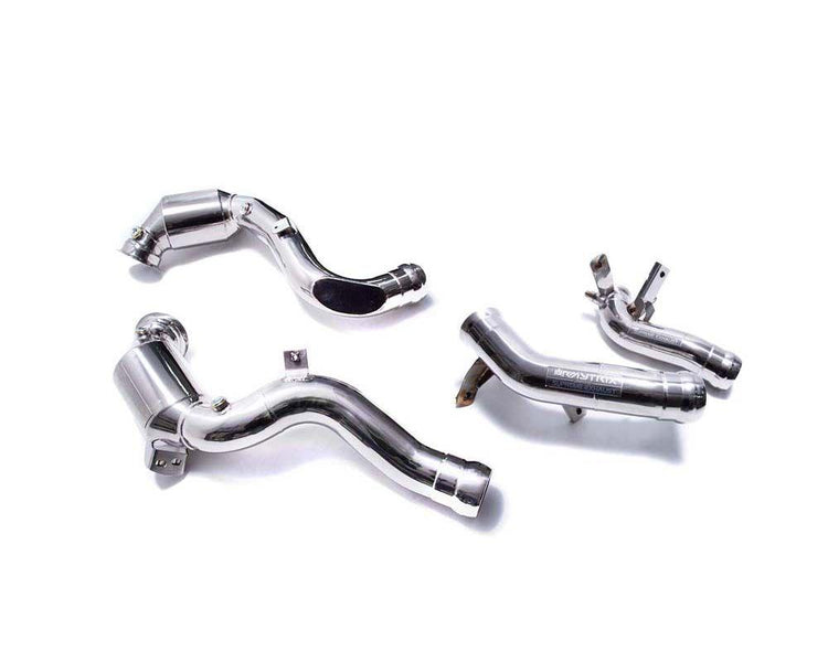 ARMYTRIX Sport Cat Pipe with 200 CPSI Catalytic Converter | Secondary Downpipe For Mercedes-Benz E63 | E63 S AMG W213 OPF Models 2016+