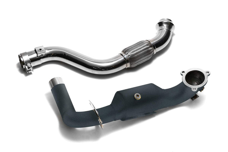 ARMYTRIX Ceramic Coated Sport Cat-Pipe with 200 CPSI Catalytic Converters and Link Pipe For Mercedes-Benz A-Class | CLA-Class 2013-2021