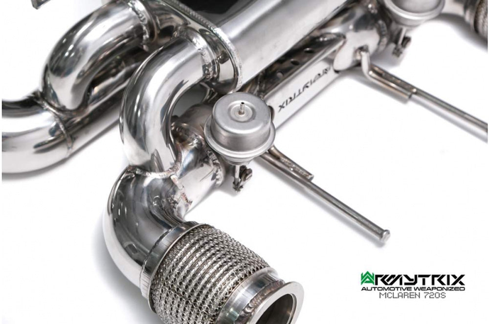 ARMYTRIX Stainless Steel Valvetronic Muffler For Mclaren 720S 2017-2021