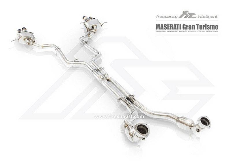 FI Exhaust Valvetronic Cat-Back Exhaust System For Maserati Gran Turismo - AutoTalent