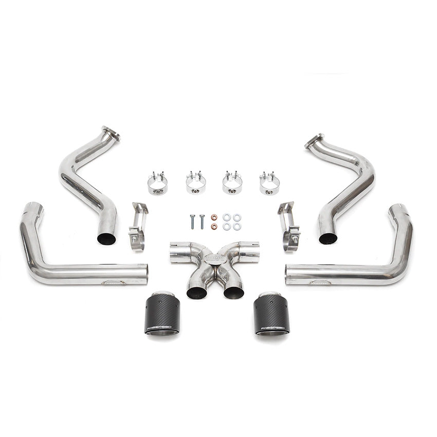 Fabspeed Maxflo Catback Exhaust System for Porsche 718 Boxster/Cayman 2017-2021