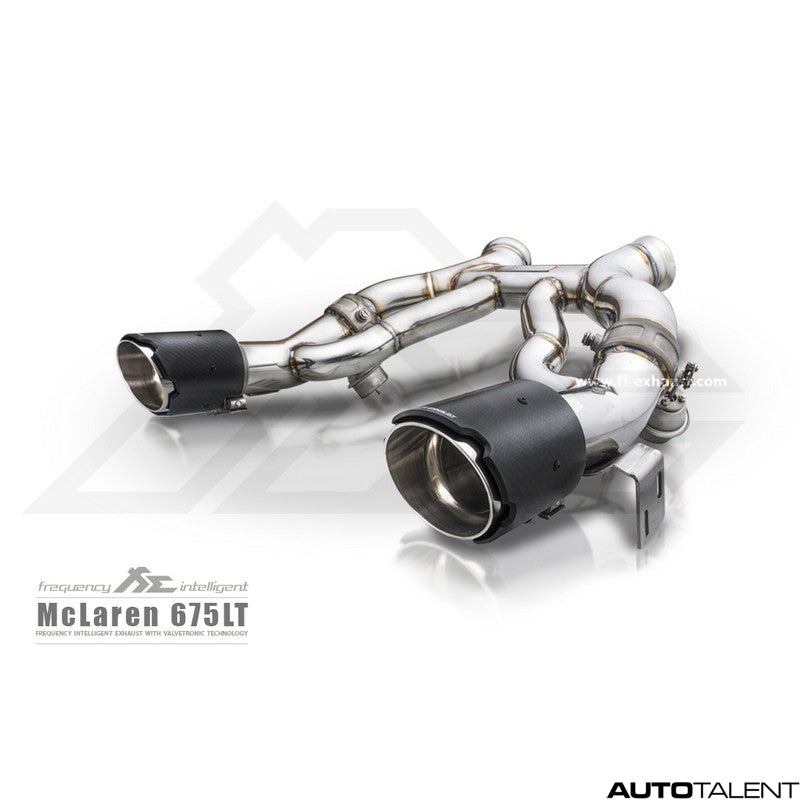 FI Exhaust Valvetronic Muffler - McLaren 675LT 2016-2017 - autotalent