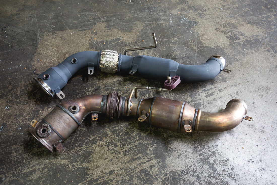 ARMYTRIX Ceramic Coated High-Flow Performance Race Downpipes | McLaren 12C | 570 and 650S 2012-2021