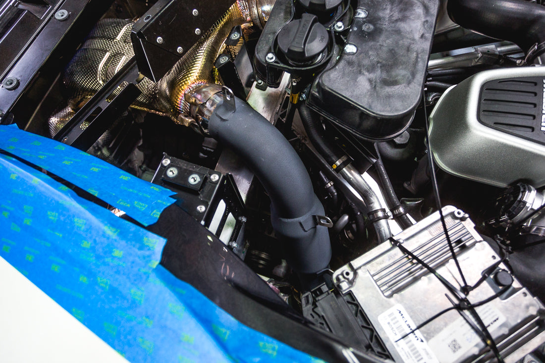ARMYTRIX Ceramic Coated High-Flow Performance Race Downpipes | McLaren 12C | 570 and 650S 2012-2021