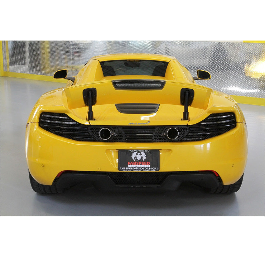 Fabspeed Supersport X-Pipe Exhaust System for McLaren MP4-12C 2011-2014