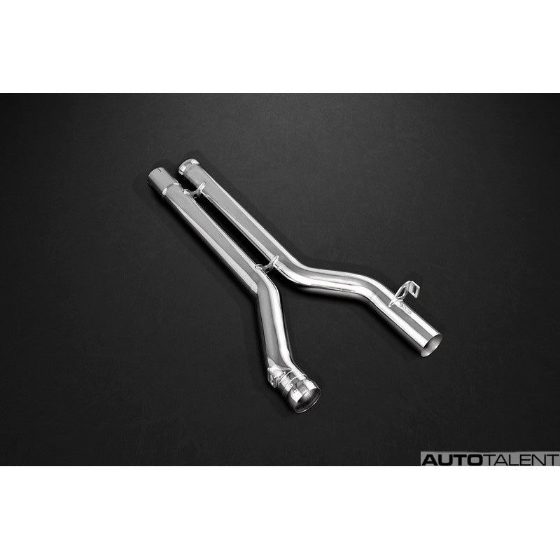 Capristo Exhaust Middle Silencer Pipes For Mercedes-Benz AMG C63 - AutoTalent