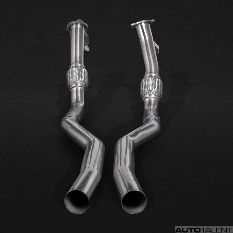 Capristo Exhaust Pre-Silencer Delete Pipes For Audi RS5 F5 - AutoTalent