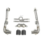 Fabspeed Valvetronic GT3 Muffler Conversion Kit for Porsche 981 Cayman GT4 / Spyder 2015-2016