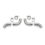 Fabspeed Competition Muffler Outlets w/ Adjustable Turndowns for Porsche 996 GT3 1999-2005