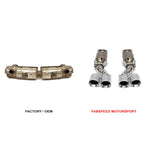 Fabspeed Muffler Bypass Exhaust System for Porsche 997 Turbo 2006-2009