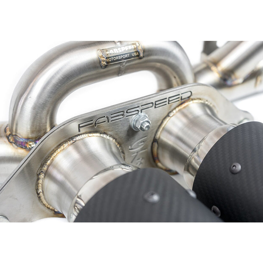 Fabspeed Center Muffler Bypass Pipe for Porsche 991 GT3 / GT3 RS 2014-2016