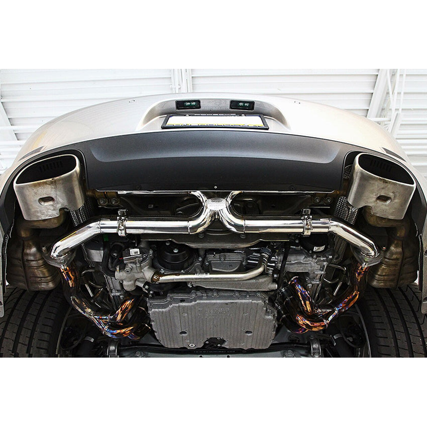 Fabspeed Center Muffler Bypass X-Pipe for Porsche 991 Carrera 2012-2016