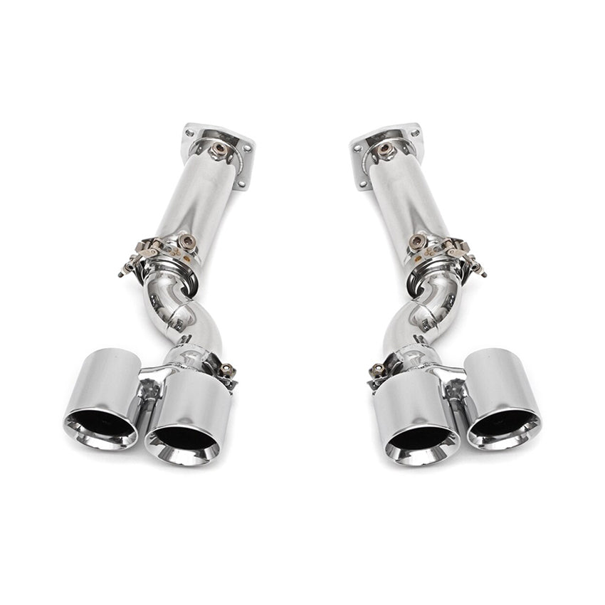 Fabspeed Muffler Bypass Exhaust System for Porsche 997 Turbo 2006-2009