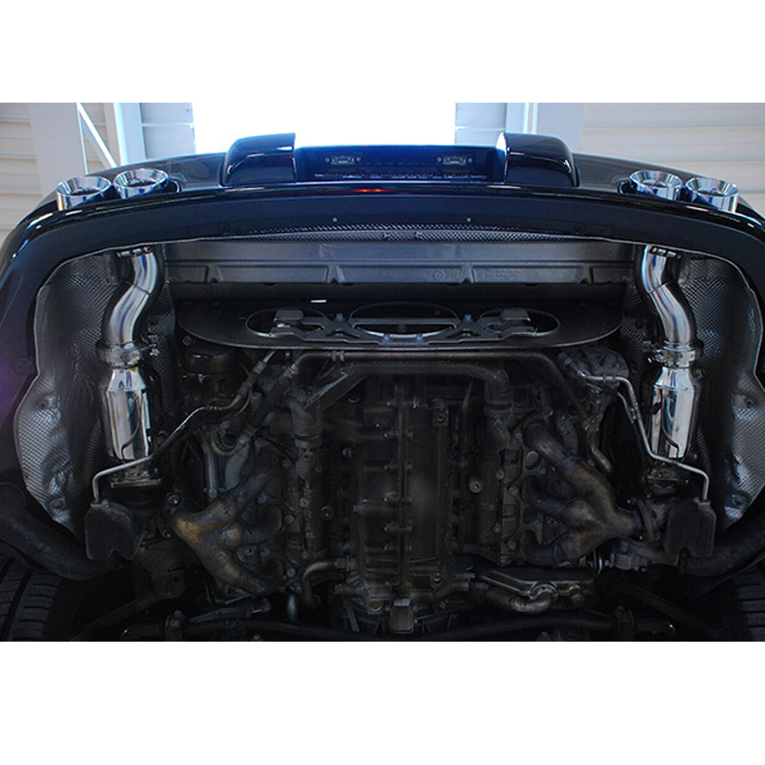 Fabspeed Muffler Bypass Exhaust System for Porsche 997 Turbo 2006-2009