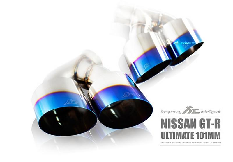 FI Exhaust Valvetronic Cat-Back Exhaust System For R35 GT-R - AutoTalent
