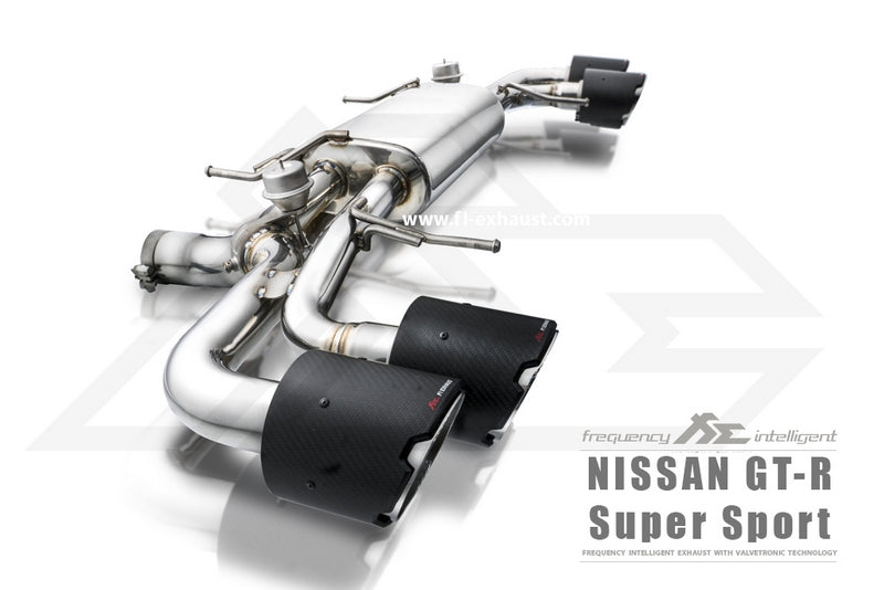 FI Exhaust Valvetronic Cat-Back Exhaust System For Nissan GTR R35 - AutoTalent