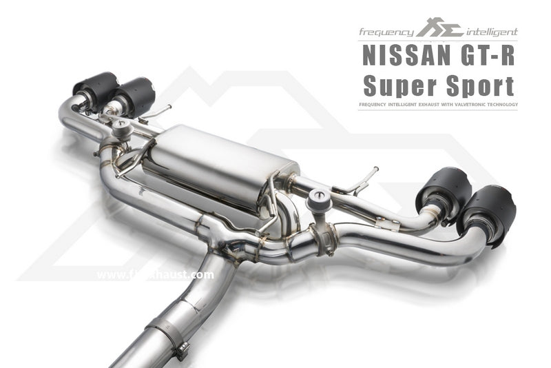 FI Exhaust Cat-Back Exhaust System For Nissan GTR R35 - AutoTalent