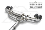 FI Exhaust Cat-Back Exhaust System For Nissan GTR R35 - AutoTalent